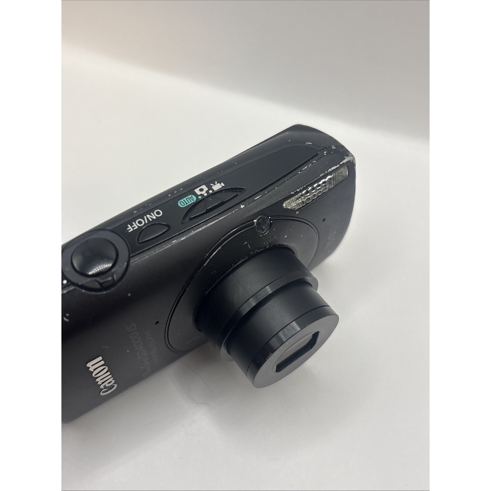 Canon PowerShot SD 4000 IS Digital ELPH 10MP Black Digital Camera Bundle Tested - Picture 12 of 16